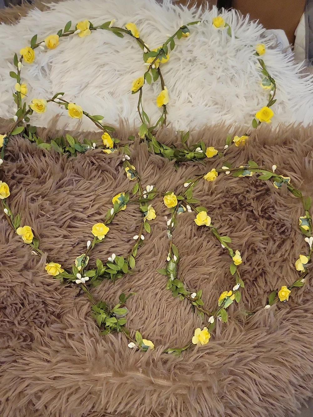 Floral Flower Crown Headbands - Multicolor Rose Wreaths. Bundle Of 22.